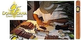 Santa Ana wedding reception cigar roller rolling robusto cigars for guests